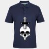 C OF C  JERSEY POLO   CHARCOAL Thumbnail