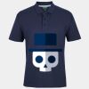 C OF C  JERSEY POLO   CHARCOAL Thumbnail