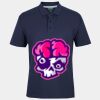 C OF C  JERSEY POLO   CHARCOAL Thumbnail