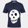 C OF C  JERSEY POLO   CHARCOAL Thumbnail