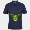 C OF C  JERSEY POLO   CHARCOAL Thumbnail