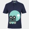 C OF C  JERSEY POLO   CHARCOAL Thumbnail