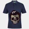 C OF C  JERSEY POLO   CHARCOAL Thumbnail