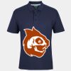 C OF C  JERSEY POLO   CHARCOAL Thumbnail