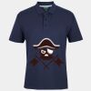 C OF C  JERSEY POLO   CHARCOAL Thumbnail