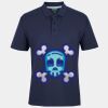 C OF C  JERSEY POLO   CHARCOAL Thumbnail
