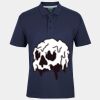 C OF C  JERSEY POLO   CHARCOAL Thumbnail