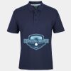 C OF C  JERSEY POLO   CHARCOAL Thumbnail