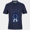 C OF C  JERSEY POLO   CHARCOAL Thumbnail