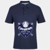 C OF C  JERSEY POLO   CHARCOAL Thumbnail