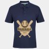 C OF C  JERSEY POLO   CHARCOAL Thumbnail