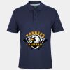 C OF C  JERSEY POLO   CHARCOAL Thumbnail