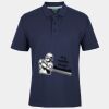 C OF C  JERSEY POLO   CHARCOAL Thumbnail