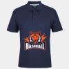 C OF C  JERSEY POLO   CHARCOAL Thumbnail
