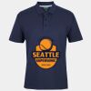 C OF C  JERSEY POLO   CHARCOAL Thumbnail