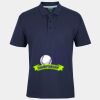 C OF C  JERSEY POLO   CHARCOAL Thumbnail
