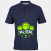 C OF C  JERSEY POLO   CHARCOAL Thumbnail