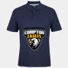 C OF C  JERSEY POLO   CHARCOAL Thumbnail