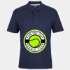C OF C  JERSEY POLO   CHARCOAL Thumbnail