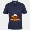 C OF C  JERSEY POLO   CHARCOAL Thumbnail