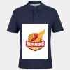 C OF C  JERSEY POLO   CHARCOAL Thumbnail
