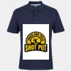 C OF C  JERSEY POLO   CHARCOAL Thumbnail
