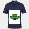 C OF C  JERSEY POLO   CHARCOAL Thumbnail