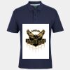 C OF C  JERSEY POLO   CHARCOAL Thumbnail