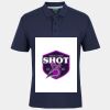 C OF C  JERSEY POLO   CHARCOAL Thumbnail