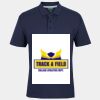 C OF C  JERSEY POLO   CHARCOAL Thumbnail