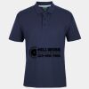 C OF C  JERSEY POLO   CHARCOAL Thumbnail
