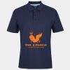 C OF C  JERSEY POLO   CHARCOAL Thumbnail