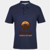 C OF C  JERSEY POLO   CHARCOAL Thumbnail
