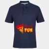 C OF C  JERSEY POLO   CHARCOAL Thumbnail