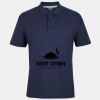 C OF C  JERSEY POLO   CHARCOAL Thumbnail
