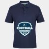 C OF C  JERSEY POLO   CHARCOAL Thumbnail