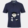 C OF C  JERSEY POLO   CHARCOAL Thumbnail
