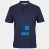 C OF C  JERSEY POLO   CHARCOAL Thumbnail