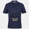 C OF C  JERSEY POLO   CHARCOAL Thumbnail