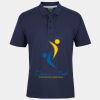 C OF C  JERSEY POLO   CHARCOAL Thumbnail
