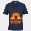 C OF C  JERSEY POLO   CHARCOAL Thumbnail