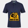 C OF C  JERSEY POLO   CHARCOAL Thumbnail