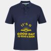 C OF C  JERSEY POLO   CHARCOAL Thumbnail