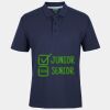 C OF C  JERSEY POLO   CHARCOAL Thumbnail