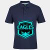 C OF C  JERSEY POLO   CHARCOAL Thumbnail