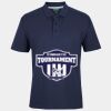 C OF C  JERSEY POLO   CHARCOAL Thumbnail