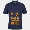 C OF C  JERSEY POLO   CHARCOAL Thumbnail