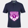 C OF C  JERSEY POLO   CHARCOAL Thumbnail