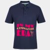 C OF C  JERSEY POLO   CHARCOAL Thumbnail