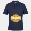 C OF C  JERSEY POLO   CHARCOAL Thumbnail